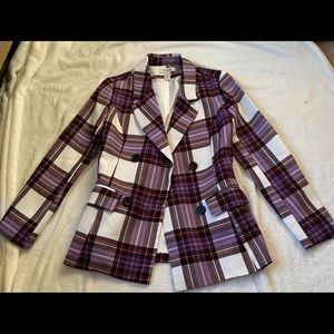 Charlotte Russe xs plaid blazer. Used